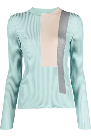 Fendi Top con diseño colour block