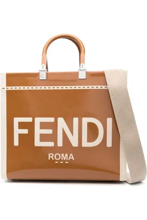 Fendi Bolso shopper con logo estampado