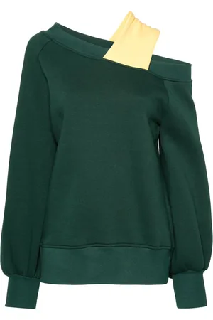 Ioana Ciolacu Sudadera Nutmeg con hombros descubiertos