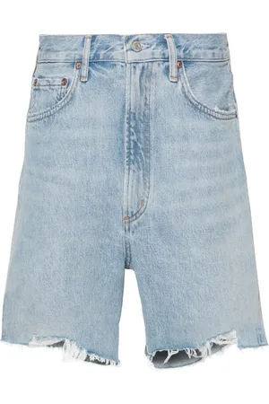AGOLDE Pantalones vaqueros cortos Stella con efecto envejecido