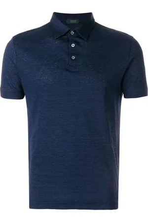 ZANONE Striped polo shirt