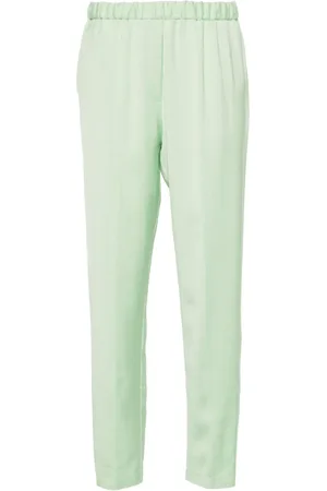FORTE FORTE Pantalones ajustados de talle alto