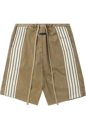 FEAR OF GOD Pantalones vaqueros cortos con rayas