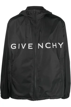 Givenchy Cortavientos con logo estampado