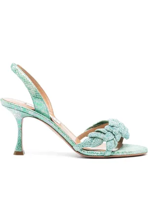 Aquazzura Sandalias Galactic Flower con tacón de 75 mm