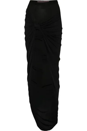 Rick Owens Falda con detalle de nudo