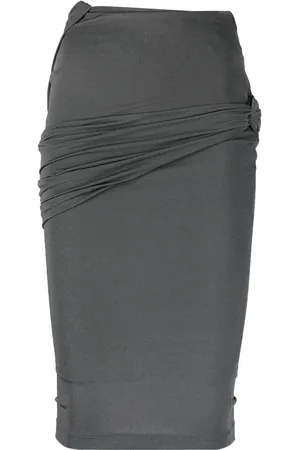 Givenchy Falda ajustada con detalle fruncido