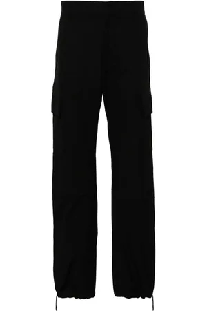 Givenchy Pantalones anchos tipo cargo con detalle rasgado