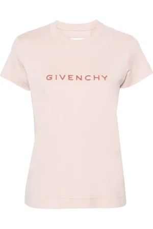 Givenchy Camiseta con logo de tejido afelpado