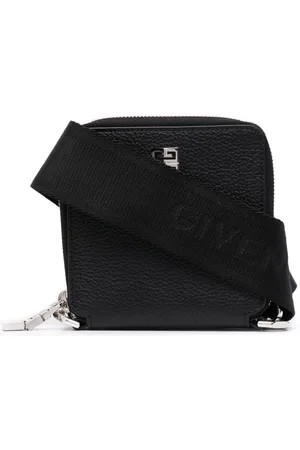 Givenchy Bolso messenger con placa del logo