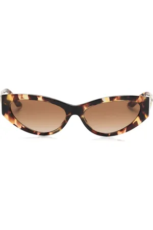 VERSACE Gafas de sol Greca Strass con montura cat-eye