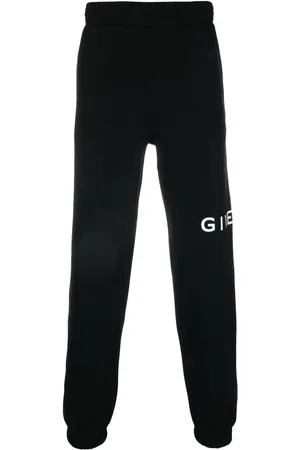 Givenchy Pantalones de chándal con logo estampado