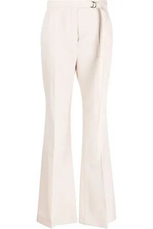 Fendi Pantalones acampanados de talle alto