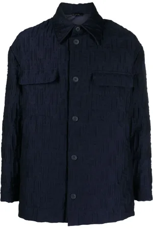 Fendi Chaqueta con logo FF en relieve