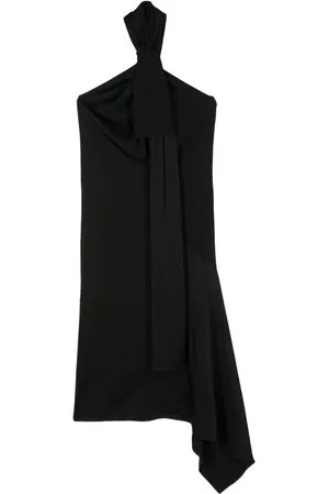 Givenchy Vestido midi asimétrico con nudo