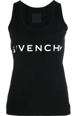 Givenchy Camiseta sin mangas con logo estampado