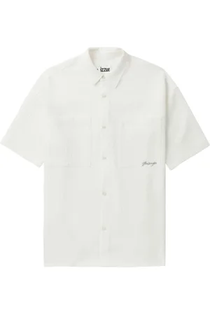 Izzue Camisa con logo estampado