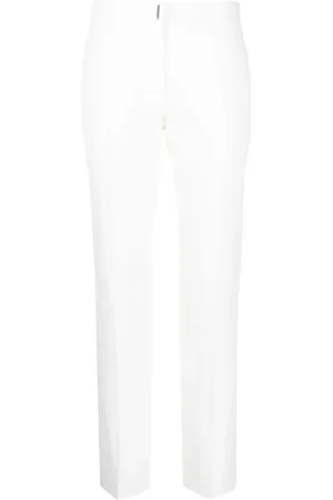Givenchy Pantalones de vestir con placa del logo