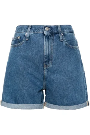 Calvin Klein Pantalones vaqueros cortos de talle alto
