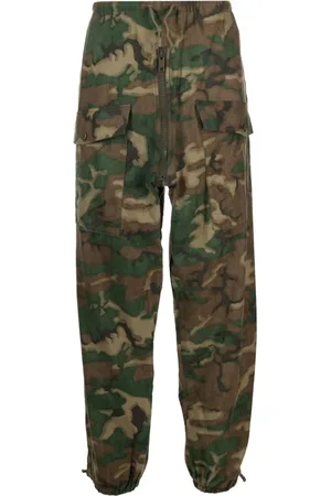 Givenchy Pantalones cargo con estampado militar