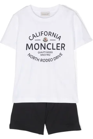 Moncler Conjunto con parche del logo