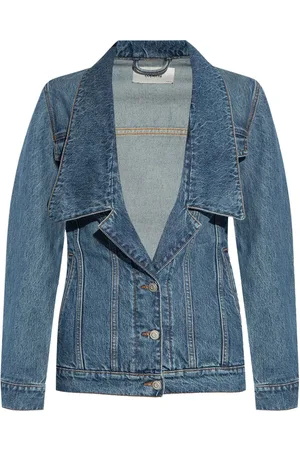 COPERNI Chaqueta vaquera con cuello ancho