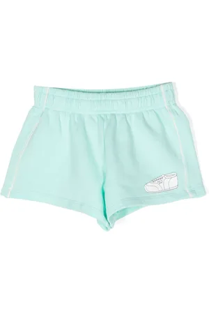 Mini Rodini Bermudas con logo estampado