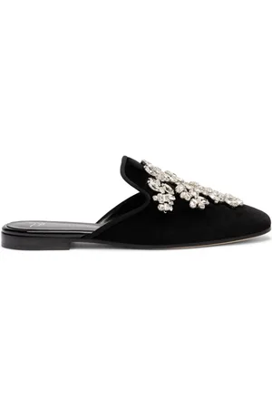 Giuseppe Zanotti Mules Elsa con cristal