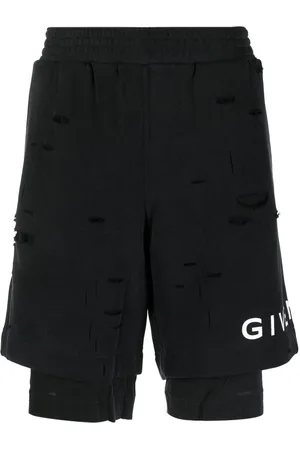 Givenchy Pantalones cortos de deporte con logo estampado