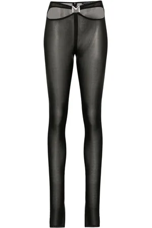 MUGLER Leggins con placa M