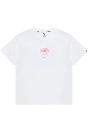 A Bathing Ape Camiseta con logo estampado