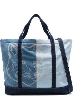 Maison Kitsuné Bolso shopper con estampado Fox Head