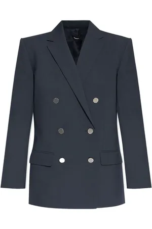 THEORY Blazer con hombreras