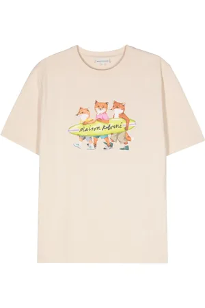 Maison Kitsuné Camiseta con motivo Fox