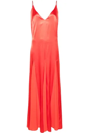 Elisabetta Franchi Vestido largo con refuerzos