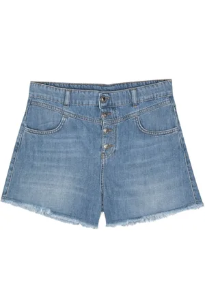 Liu Jo Pantalones vaqueros cortos con flecos