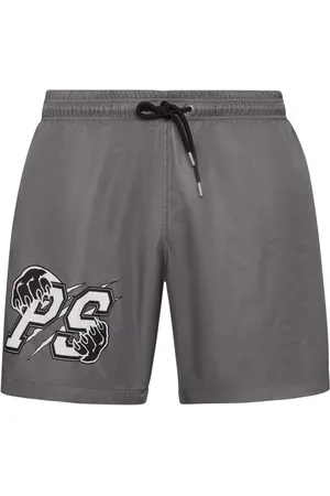 Philipp Plein Bañador con logo estampado