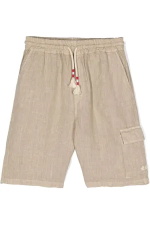 MC2 SAINT BARTH Bermudas con logo bordado