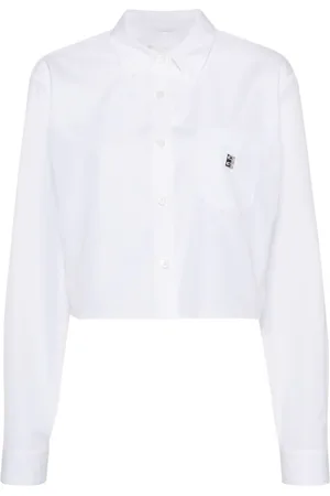 Givenchy Camisa con placa del logo