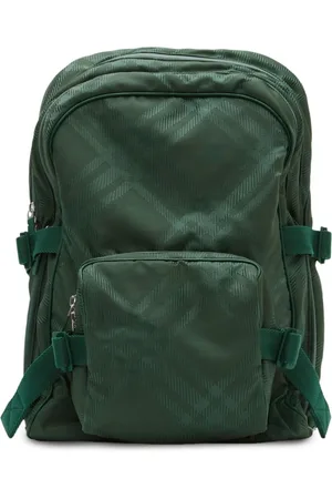 Burberry Mochila a cuadros en jacquard