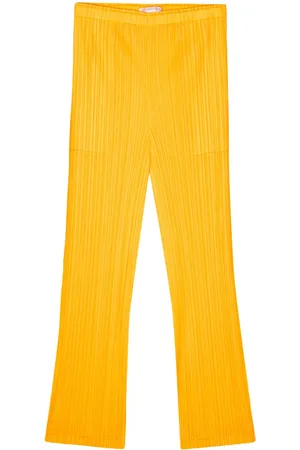 PLEATS PLEASE ISSEY MIYAKE Leggins plisados de talle alto