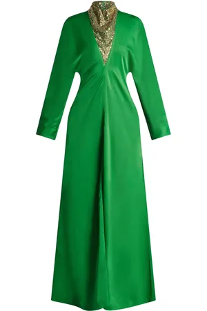 Salvatore Ferragamo Vestido de fiesta con aplique de piedra