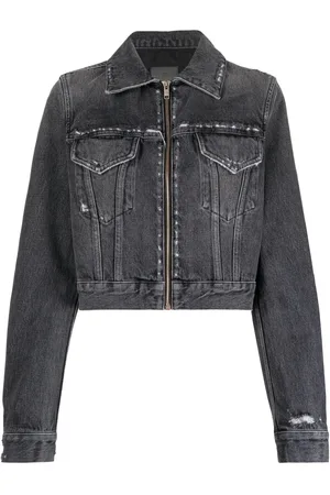Givenchy Chaqueta vaquera con efecto envejecido