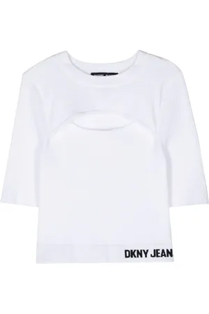 DKNY Top con abertura