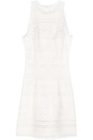 ERMANNO SCERVINO Vestido corto de punto con flecos