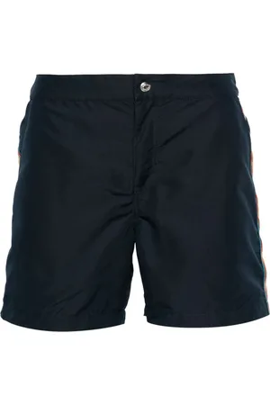 Paul Smith Bañador con rayas de arcoíris