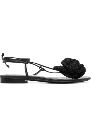 MAGDA BUTRYM Sandalias con aplique floral