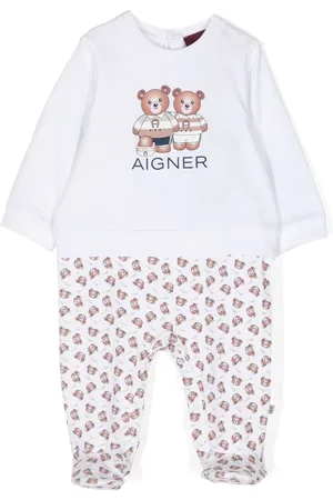 Aigner Pijama con logo estampado