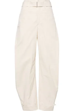 LEMAIRE Pantalones ajustados con cinturón