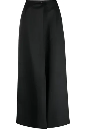 Givenchy Falda de cintura alta con diseño cruzado